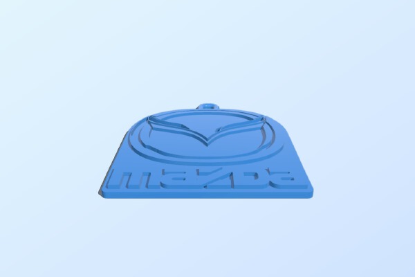 Mazda Logo Key Fob | 3d print model