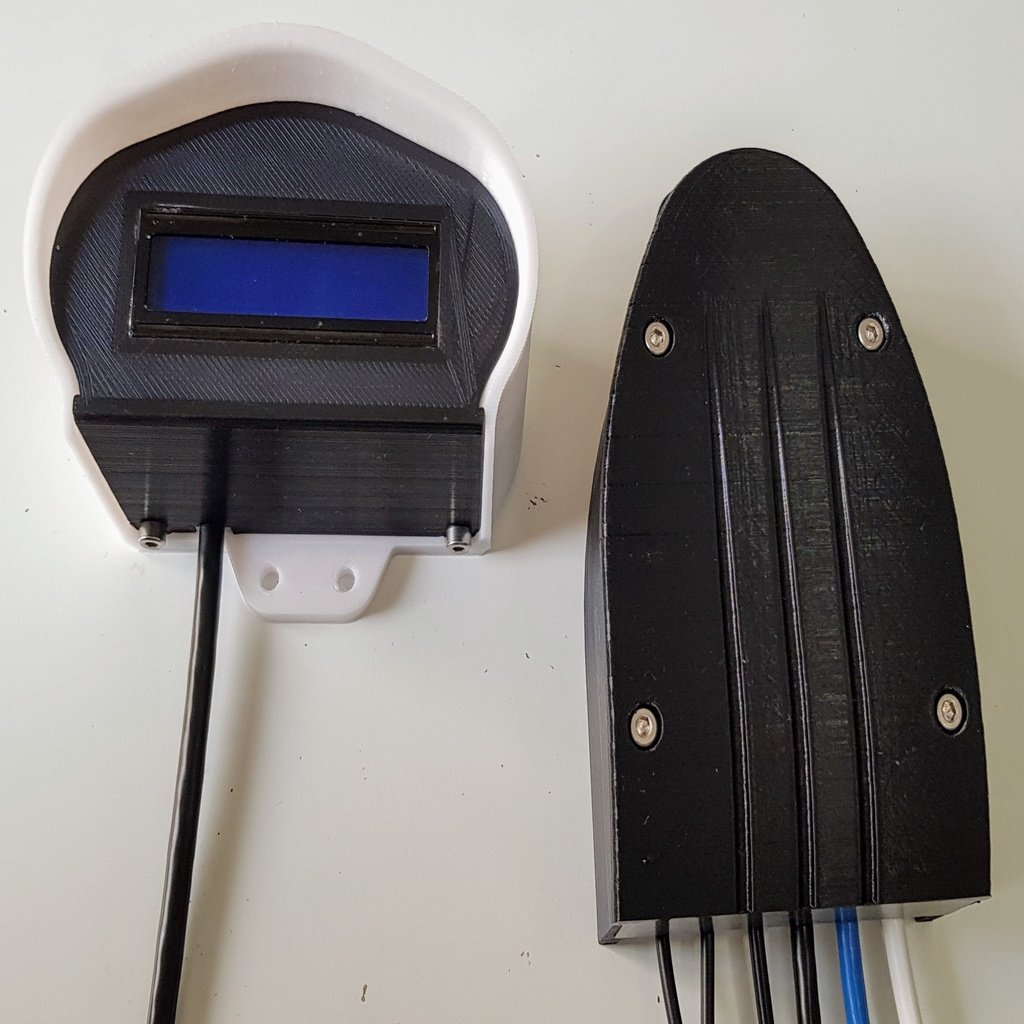 ESP32 DevKit V4 + LCD Outdoor Housing