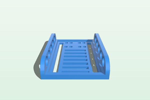 Flitetest Arrow fpv backpack | 3d print model