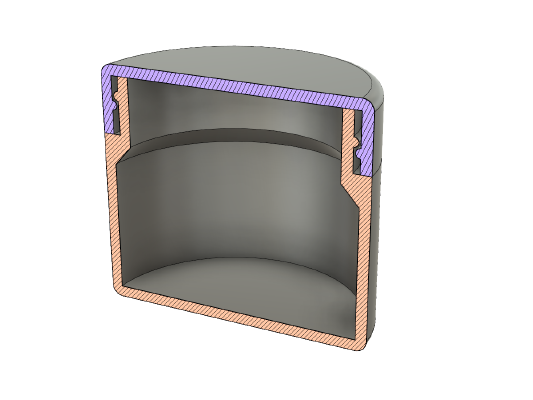 Round Case Parametric | 3d print model
