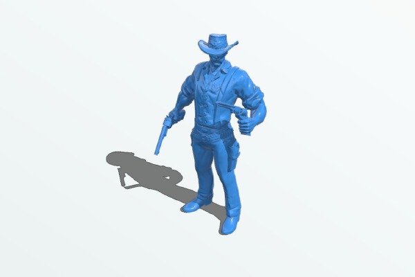 Cowboy marshal | 3d print model