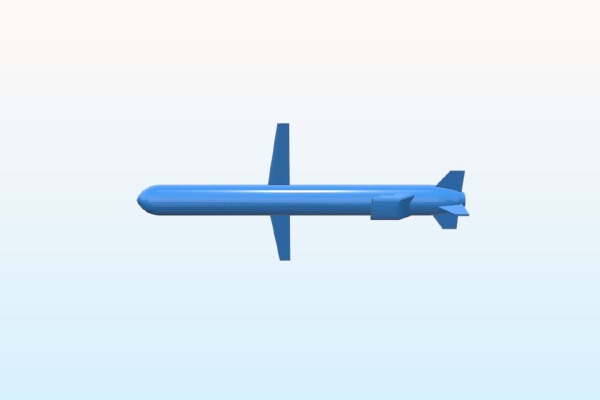 Tomahawk Cruise Missile | 3d print model