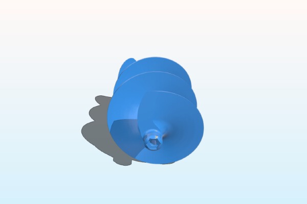 Gardening _ Planting Screw (Drill) - Remix for printing from shelf product | 3d print model