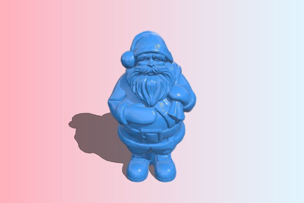 Santa Claus supportless | 3d print model