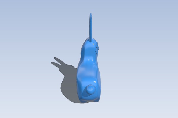 Easter Bunny from drawing | 3d print model