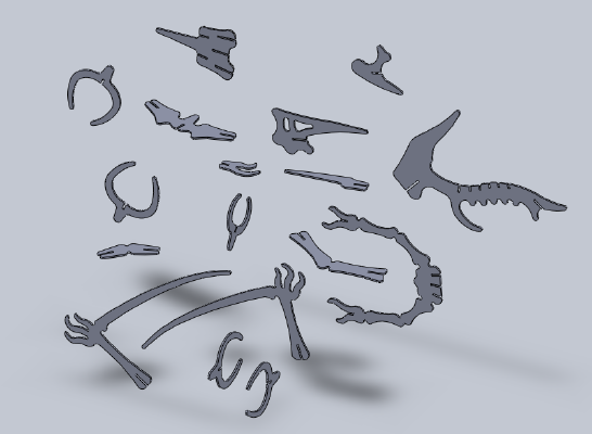 Pterodactyl for 3D Printing. | 3d print model