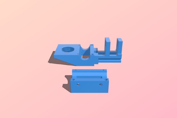 Solidoodle X-dremel mount | 3d print model