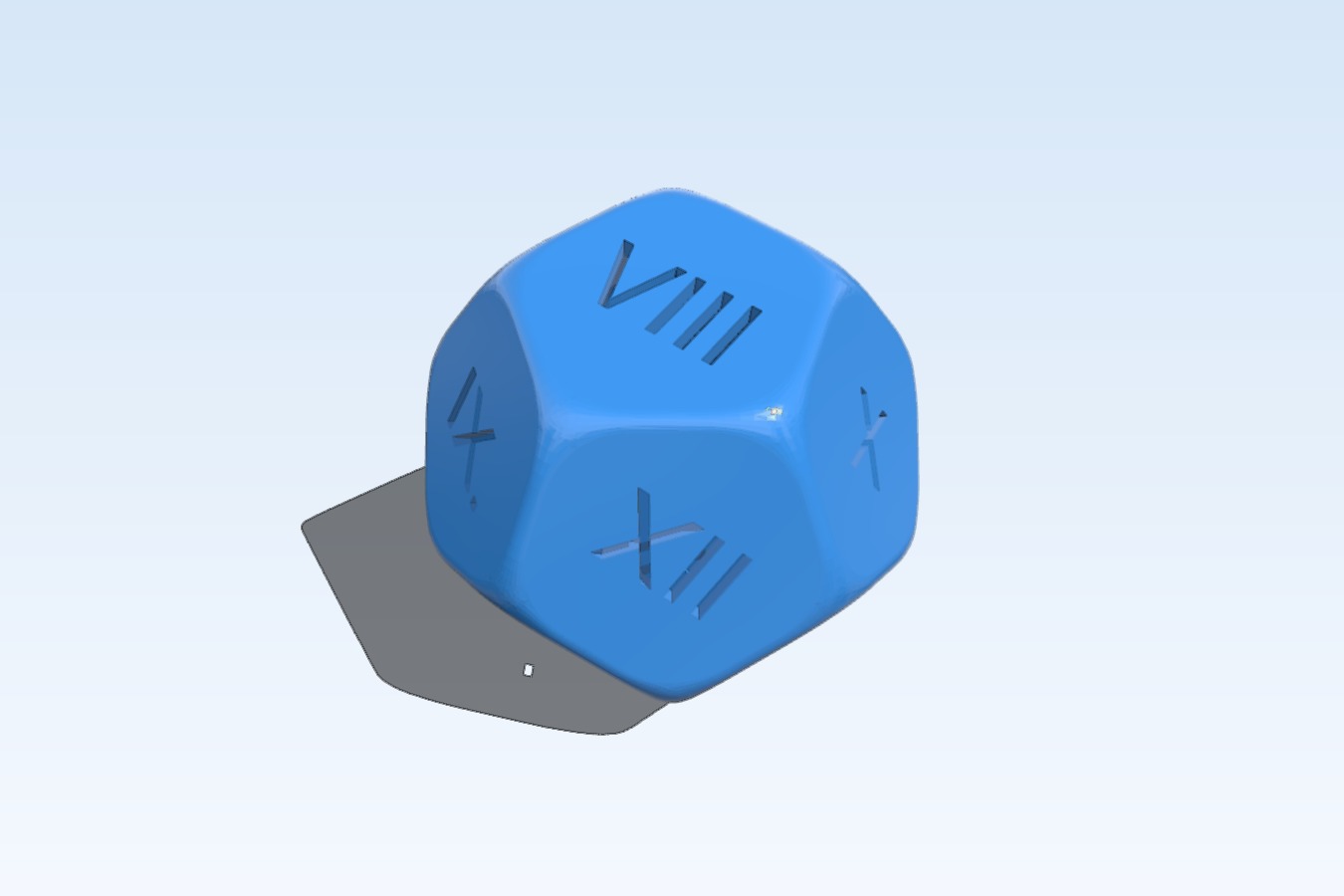 Dice - Dodecahedron (12 faces)