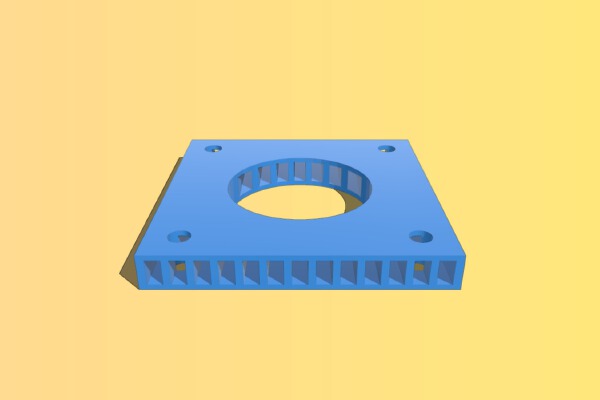 Printable Cork Board. | 3d print model