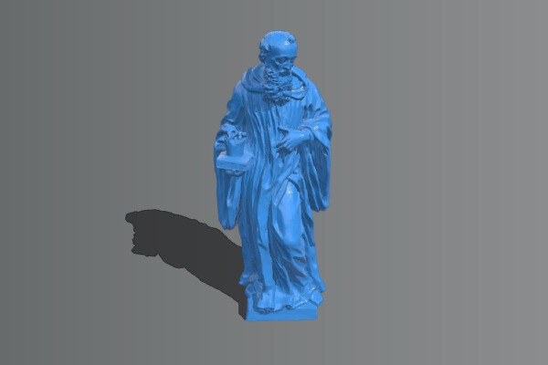 St. Benedict of Nursia | 3d print model