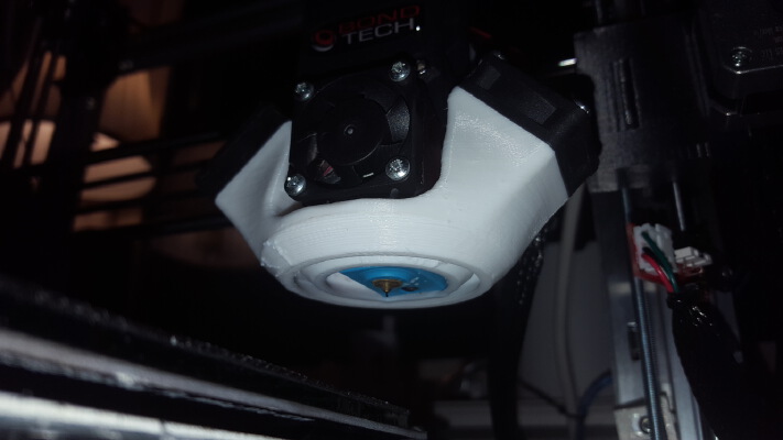 Bondtech BMG fan duct 30mm | 3d print model