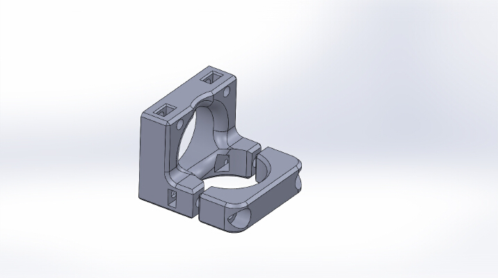 E3d Fan Duct Rattle Proof | 3d print model