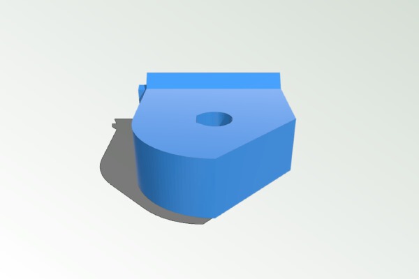 iPhone bike mount with adjustable tilt | 3d print model