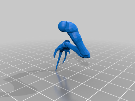 Alien Xeno cut for printing | 3d print model