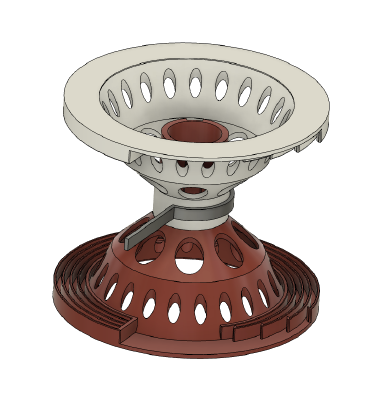 4x10 (& 4x5, 5x7) Sheetfilm spool for Jobo Multitank2 | 3d print model