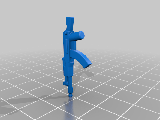 AK-104 for Lego minifigures | 3d print model