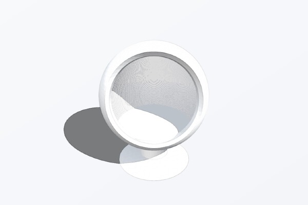 Sphere Chair for 1:6 scale Action Figures | 3d print model
