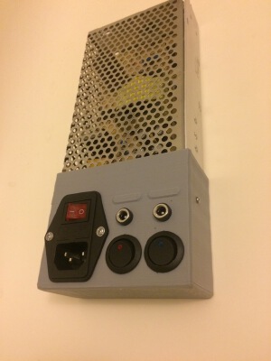 12V power supply attachment | 3d print model