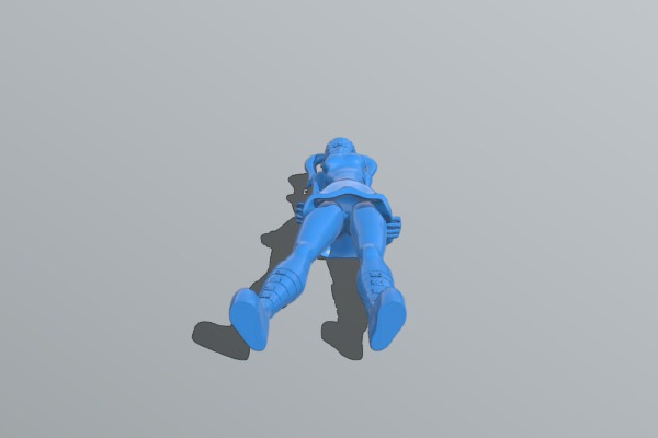 Goth Girl | 3d print model