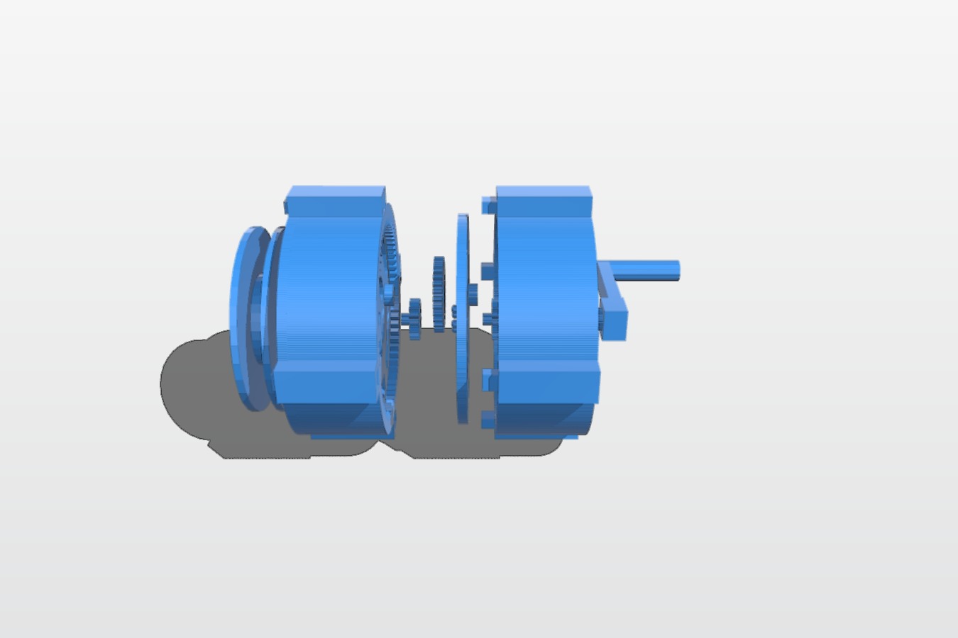 Single Planetary Gear System (Display Model)