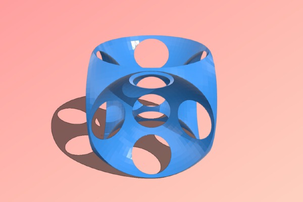 Geometric Circle | 3d print model