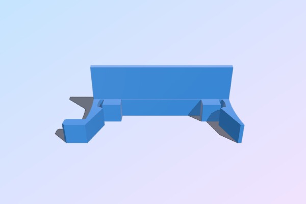 DIN Rail Hutschienen Clip | 3d print model