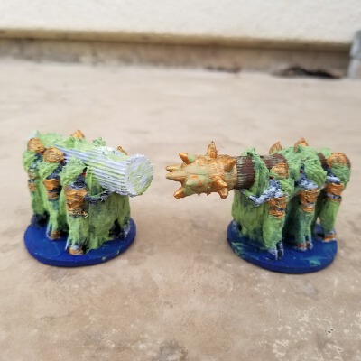 Bog Mummy Siege Rams | 3d print model
