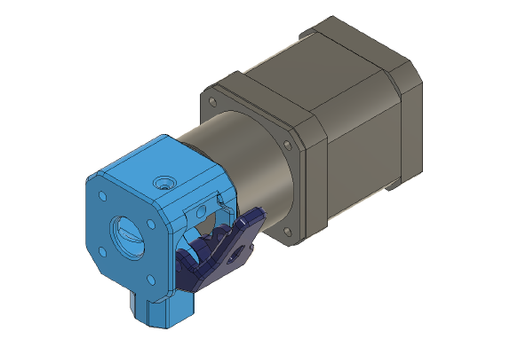 Bondtech QR printable _ flying extruder mount | 3d print model