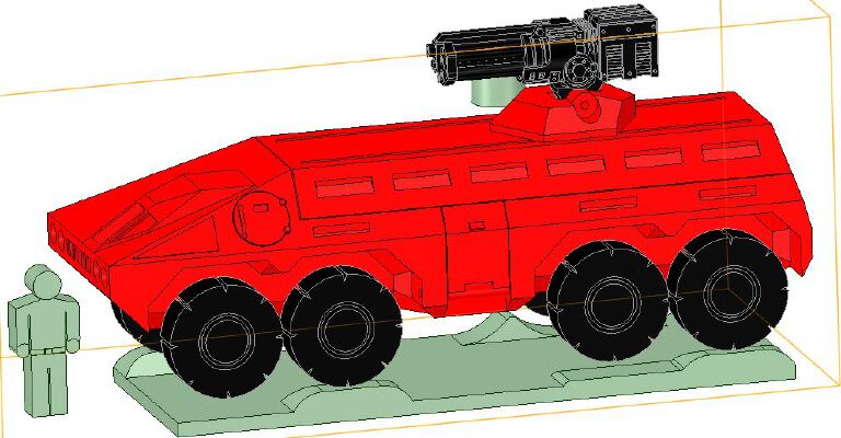 1_87 APC V2 | 3d print model