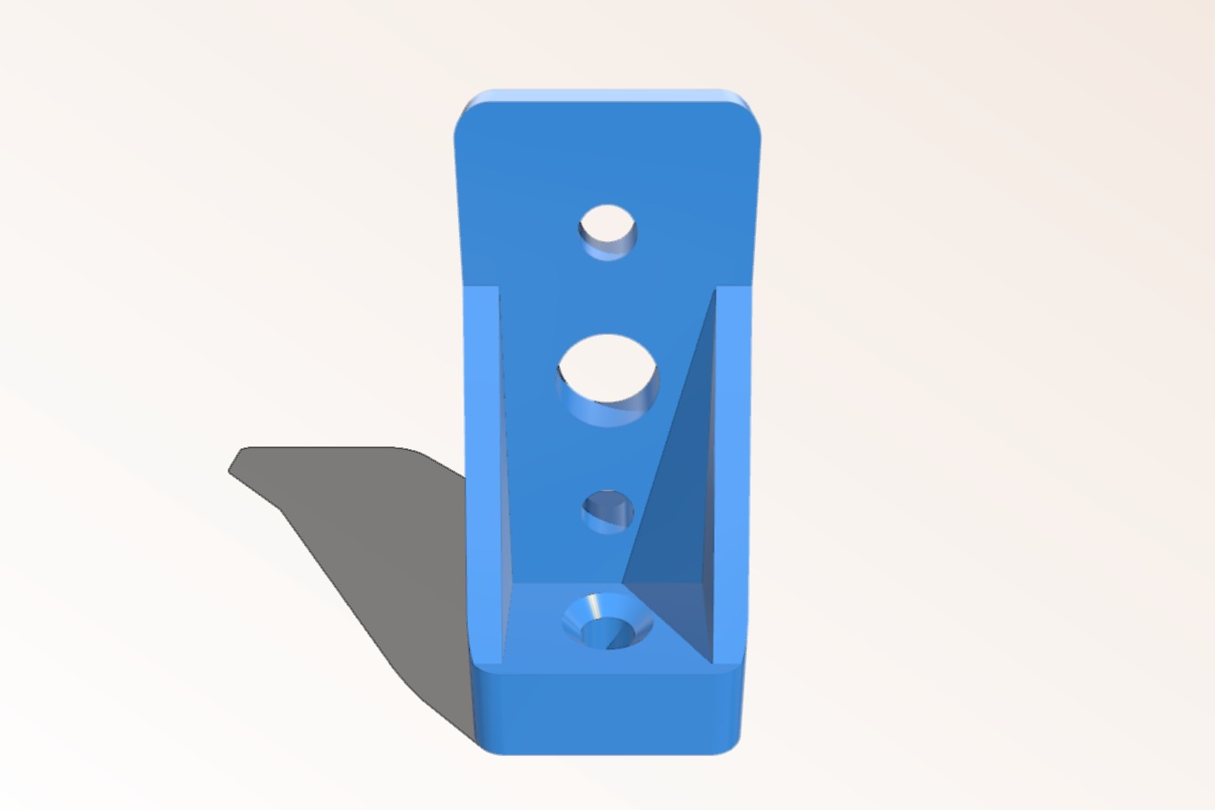 Sturdy 3D touch sensor bracket (Voxelab Aquila)