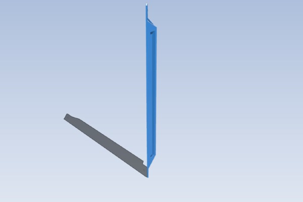 Support Led for 3030 extrusion (Hypercube Evolution) | 3d print model