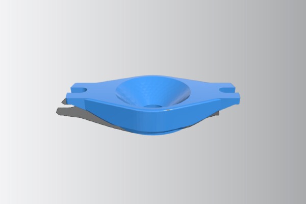 Base Hole Reduction for Bosch Router | 3d print model