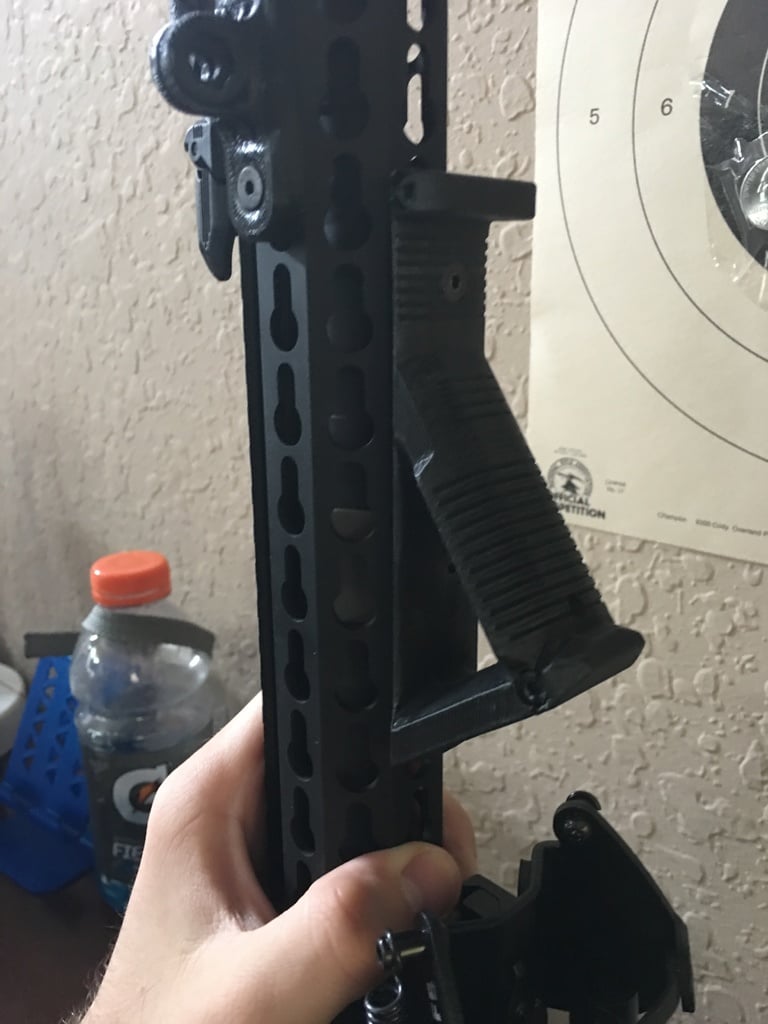 Magpul AFG1 Grip Keymod Mount. | Files to download and to 3D print for ...