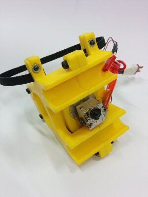 A-Type bowden X carriage for 3dp02 Prusa Mendel | 3d print model