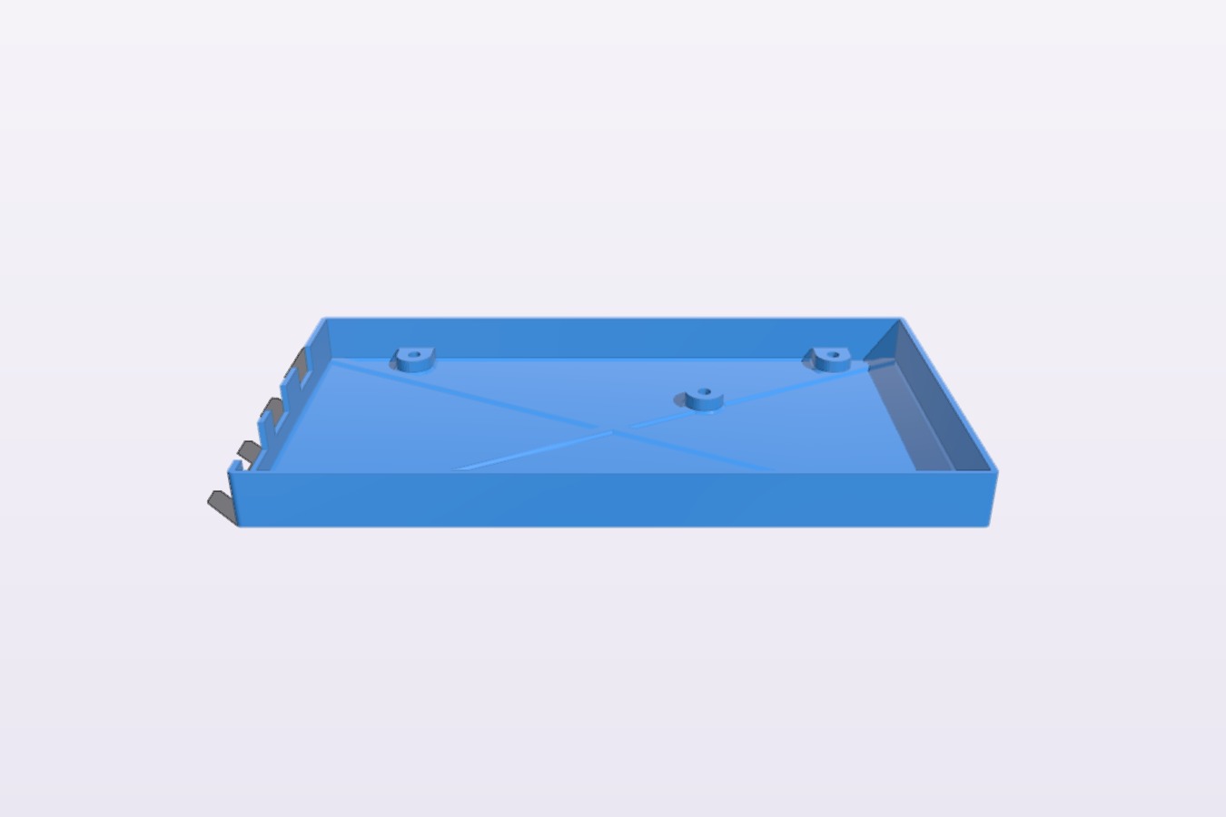 Arduino DUE case Ultra light Material saving design