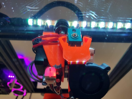 CR-10 Titan Aero & modular sensor mount | 3d print model
