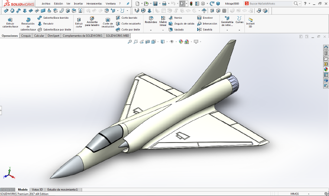 Mirage2000 | 3d print model
