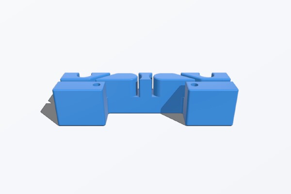Anet A8 X Axis Belt Holder For Morganlowe's Carriages | 3d print model