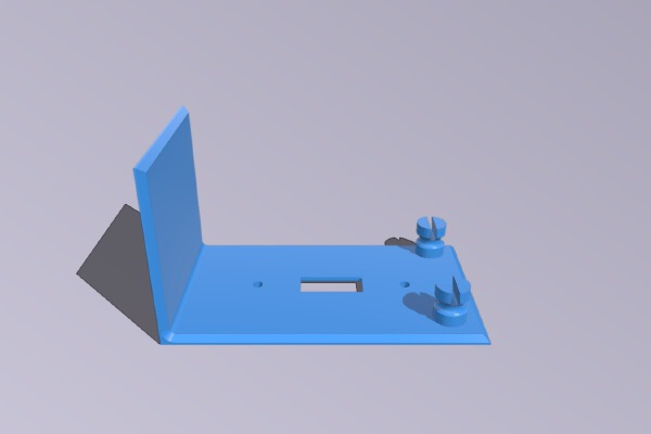 Light Switch Cover - Key Holder | 3d print model
