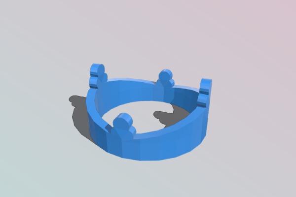 Burger King King Crown | 3d print model