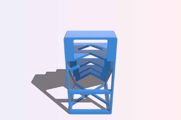 Card Holder with Customizable back plate | 3d print model