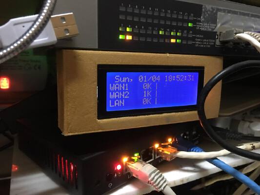 LCD4Linux LCD2USB HD44780 20x4 Case | 3d print model