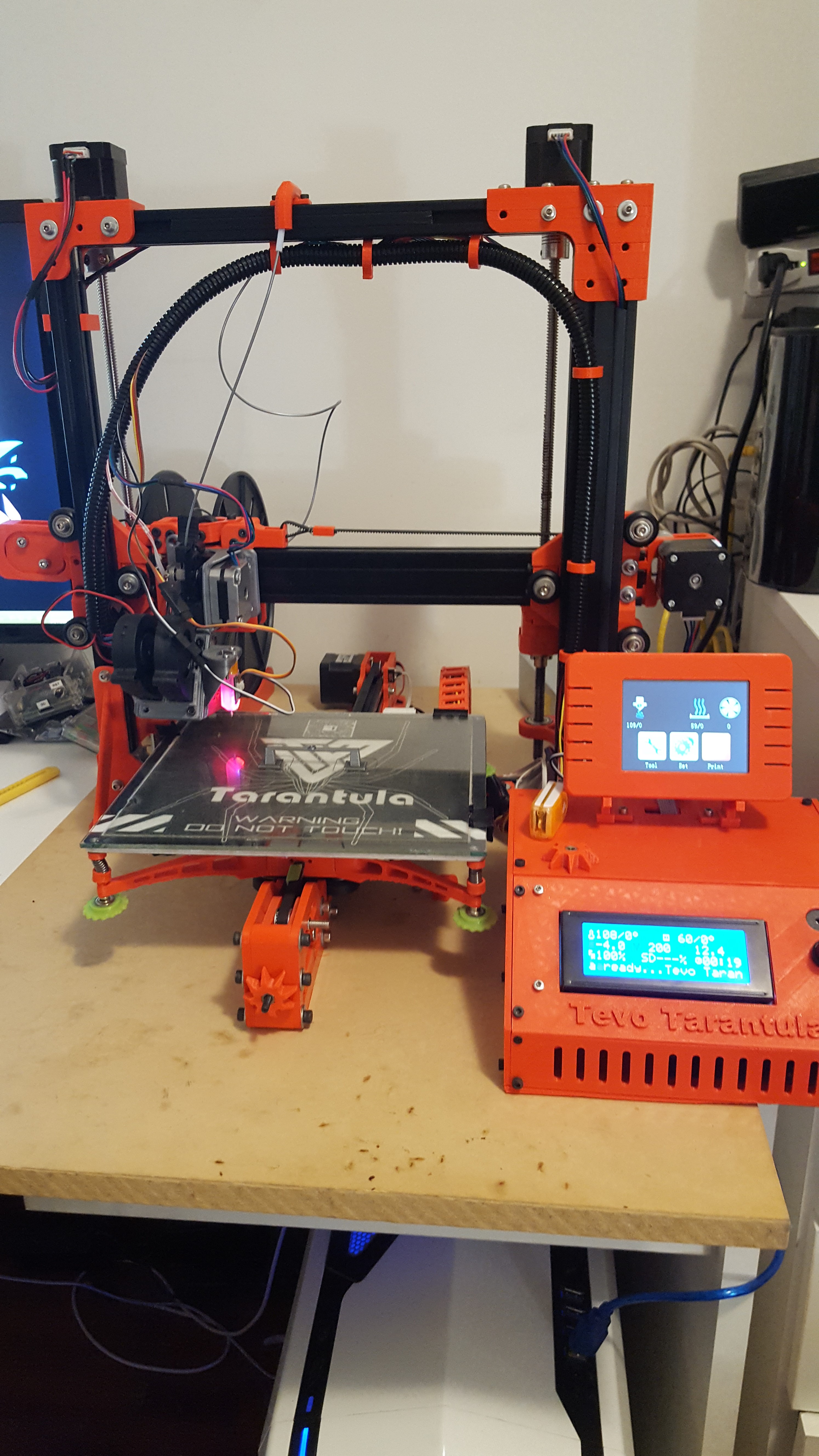 Guided Tube Tevo Tarantula Direct Extruder