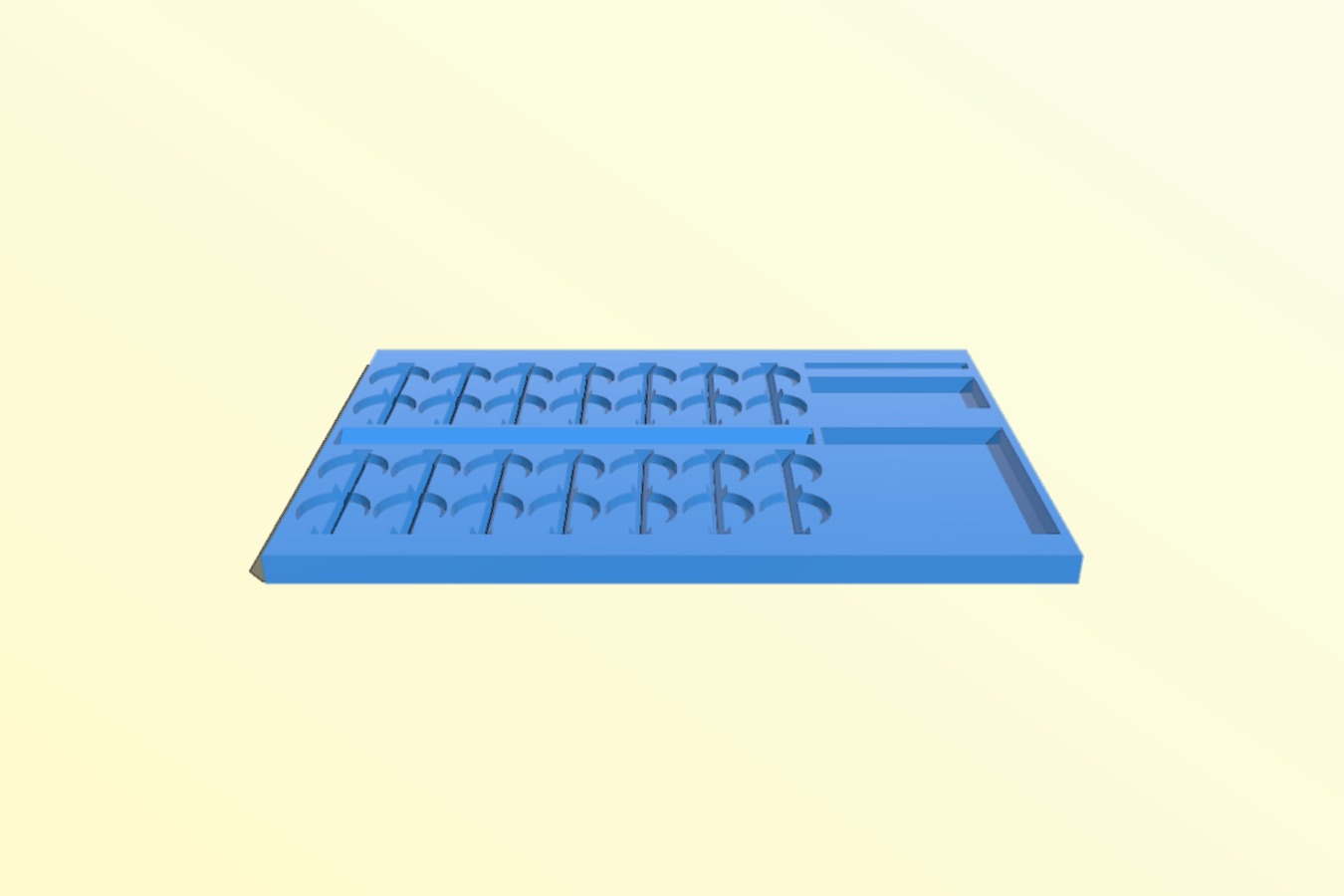 Disc Detainer and Pin Tumbler pinning tray