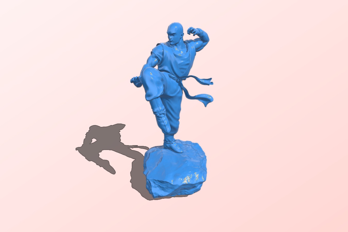 Kung fu monk