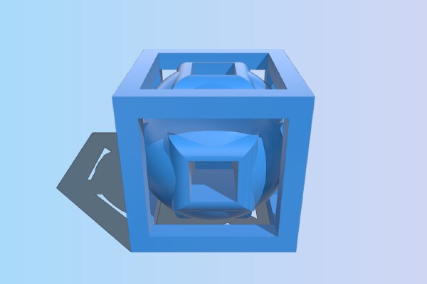 another trapped thing | 3d print model