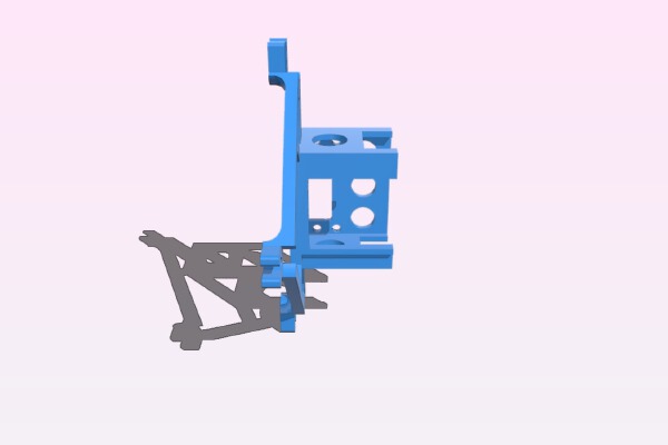 Eachine E010S Camera Mount | 3d print model