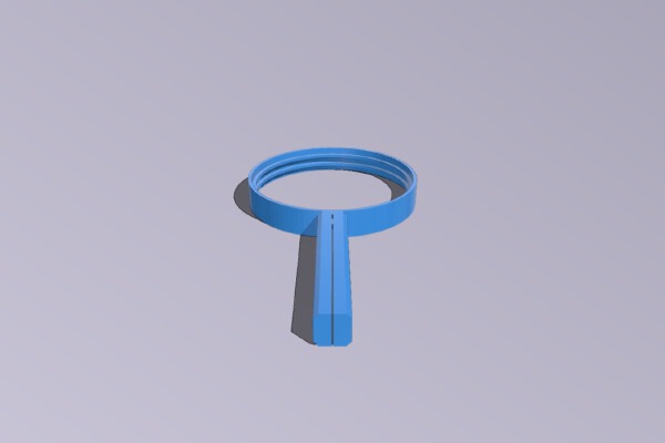 magnifying glass frame | 3d print model