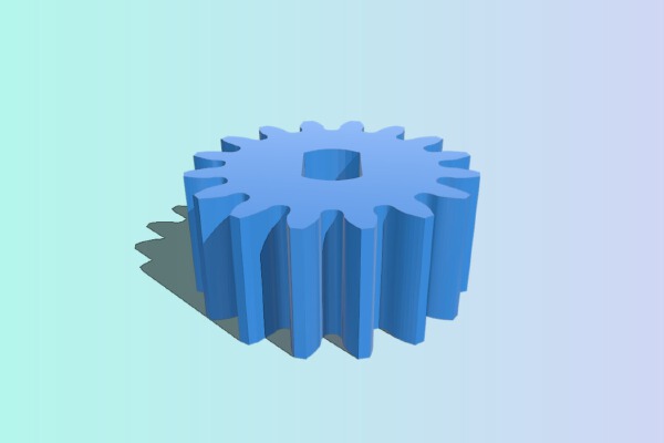 Gear for 28BYJ-48 stepper motor | 3d print model