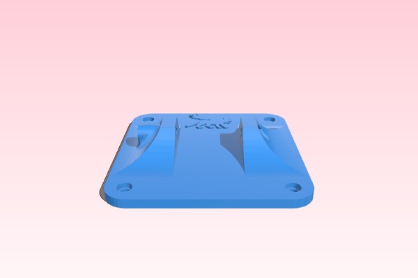 VESA 100MM Mount with M6 nut mount | 3d print model